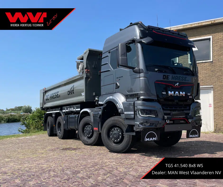 Dehaese TGS 41.540 8x8 WS MAN West Vlaanderen